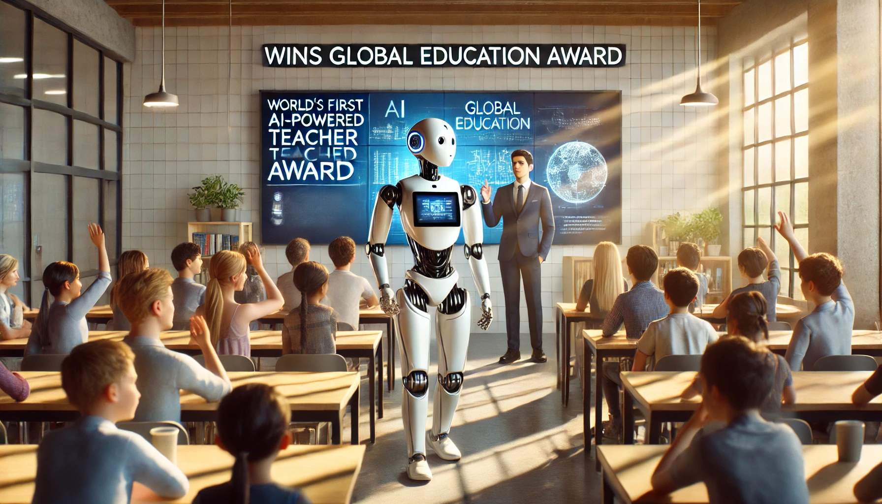World’s First AI-Powered Teacher Wins Global Education Award